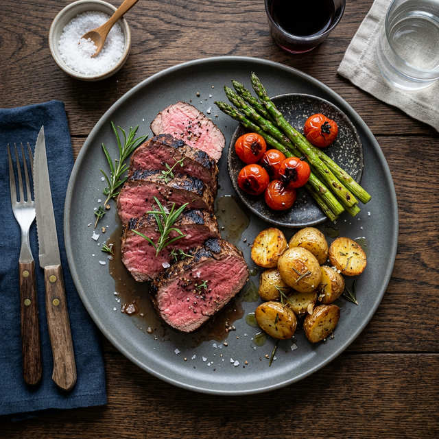 Solomillo de Ternera al Carbón